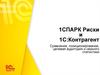 1СПАРК Риски и 1С:Контрагент. Сравнение, позиционирование, целевая аудитория и немного статистики