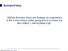 Business Policy