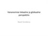 Vananemise lokaalne ja globaalne perspektiiv