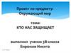 Кто нас защищает