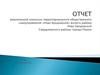 Отчет ревизионной комиссии территориального общественного самоуправления «Ново Бродовский» жилого района Ново Бродовский