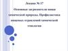 Основные загрязнители пищи химической природы. Профилактика пищевых отравлений химической этиологии