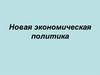 Новая экономическая политика