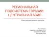 Региональная подсистема Евразии: Центральная Азия