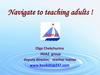 Navigate to teaching adults