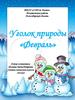 Уголок природы «Февраль»