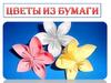 Цветы из бумаги