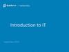 Introduction to IT