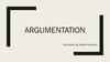 Argumentation