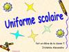 L`uniforme scolaire