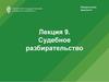 Судебное разбирательство