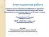 Аттестационная работа. Планирование работы школы в области исследовательской и проектной деятельности