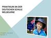 Praktikum an der Deutschen Schule Melbourne