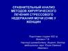 Сравнительный анализ методов хирургического лечения стрессового недержания мочи у женщин