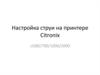 Настройка струи на принтере Citronix