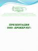Таможенный представитель ООО «Брокер-Юг»