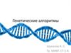 Генетические алгоритмы