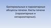 Бактериальные и паразитарные абсцессы печени. Кисты печени (паразитарные и непаразитарные)