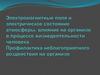 Электромагнитные поля и их влияние на организм в процессе жизнедеятельности человека