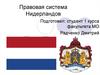 Правовая система Нидерландов