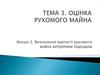 Оцінка рухомого майна. Визначення вартості рухомого майна витратним підходом