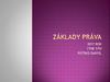 Základy práva