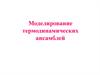 Моделирование термодинамических ансамблей
