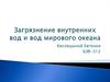 Загрязнение внутренних вод и вод Мирового океана