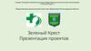 Северо-Западная межрегиональная общественная экологическая организация «Зеленый Крест». Презентация проектов