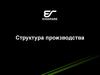 Структура производства