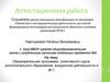 Аттестационная работа. Образовательная программа (элективного курса, дополнительного образования, внеурочной деятельности)