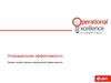 Операционная эффективность. Тренинг модуль Центра операционной эффективности