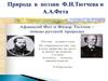 Природа в поэзии Ф.И. Тютчева и А.А. Фета