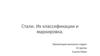 Стали. Их классификации и маркировка