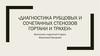 Диагностика рубцовых и сочетанных стенозов гортани и трахеи