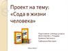 Сода в жизни человека