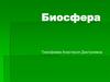 Биосфера. Структура биосферы