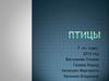 Птицы (фотографии)