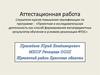 Аттестационная работа. Факультативный курс для учащихся 9-11 классов «Введение в научно-исследовательскую работу»