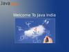 Welcome to Java India