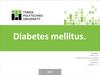 Diabetes mellitus