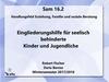Handlungsfeld Erziehung, Familie und soziale Beratung
