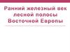 Ранний железный век лесной полосы Восточной Европы