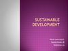 Sustainable development