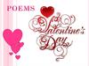 Poems Valentine ' s day
