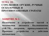 Назначение и устройство частей и механизмов автомата Калашникова (АК-74), патронов, принадлежностей