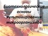 Биотехнологические основы культивирования микроорганизмов