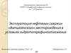 Эксплуатация нефтяных скважин Ватьеганского месторождения в условиях гидрато-парафиноотложения