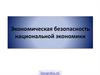Экономическая безопасность России