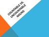 Countable vs. uncountable nouns